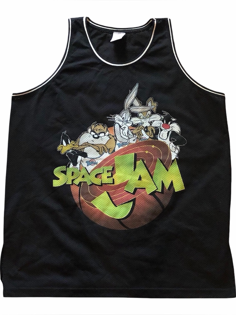 Vintage Freeze Space Jam Men’s Mesh Basketball Jersey (L)